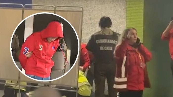 Pasajero fue apuñalado en pleno andén de Metro de Santiago: Carabineros detuvo al agresor