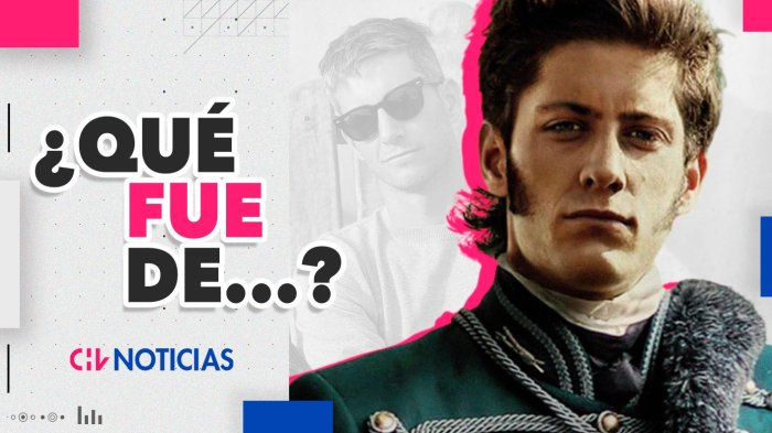 ¿Qué fue de Diego Casanueva? El presente del recordado actor que interpretó a José Miguel Carrera en TV