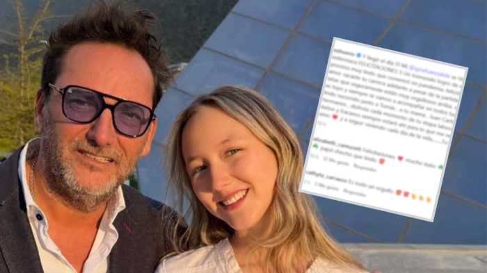 “Este merito es tuyo...”: Daniel Fuenzalida celebró importante logro de su hija y generó reacciones