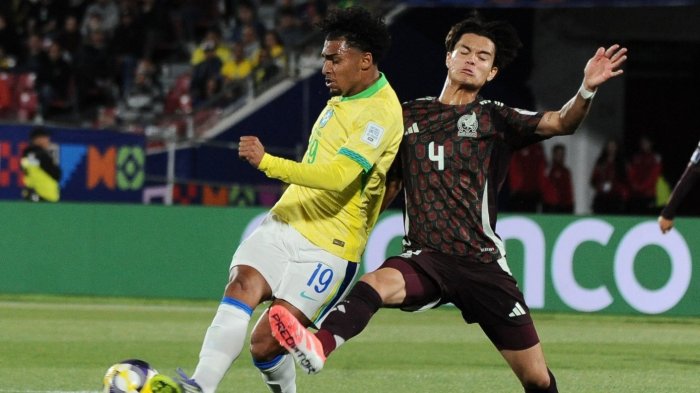Brasil y México sacaron chispas y protagonizaron un entretenido empate en el Mundial Sub 20