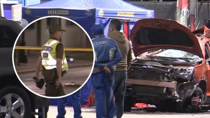 Persecución tras intento de robo terminó en choque fatal en Providencia: Dos delincuentes fallecieron