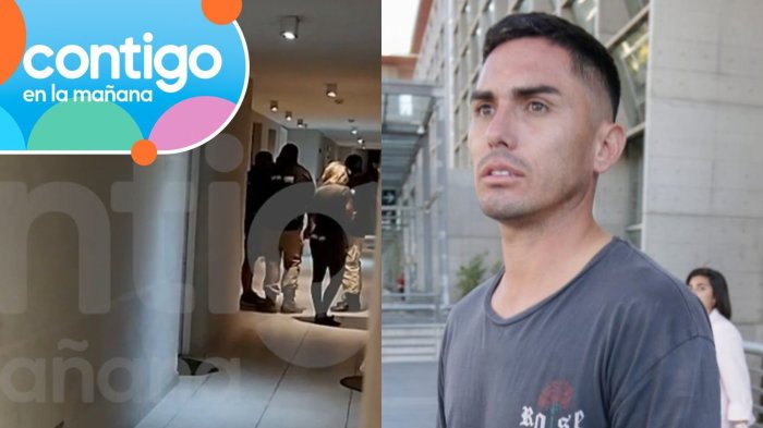 EXCLUSIVO | Revelan video previo a detención de Jean Paul Pineda por agredir a su pareja