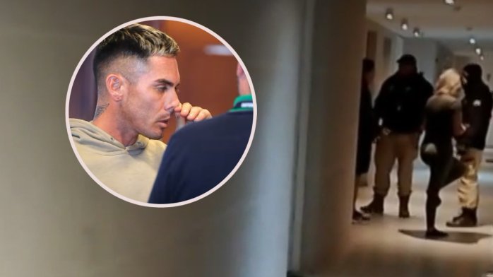 “Se gritaban y él la echó”: Revelan inédita grabación en pleno pasillo entre Jean Paul Pineda y su pareja