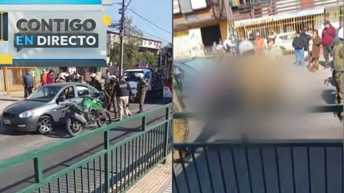 Intento de atropello a carabinero en fiscalización terminó con balacera y tres detenidos en San Ramón