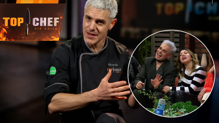 Ricardo Fernández sacó suspiros en excompañeros durante prueba final de Top Chef VIP: “Quién es ese hombre”