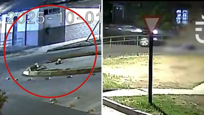 VIDEO | Captan atropello a supuesto asaltante: Habría robado un celular en Estación Central