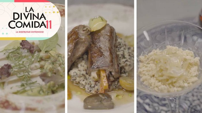 ¡Platos con sabrosos ingredientes! Willy Geisse cautivó con sus recetas en La Divina Comida