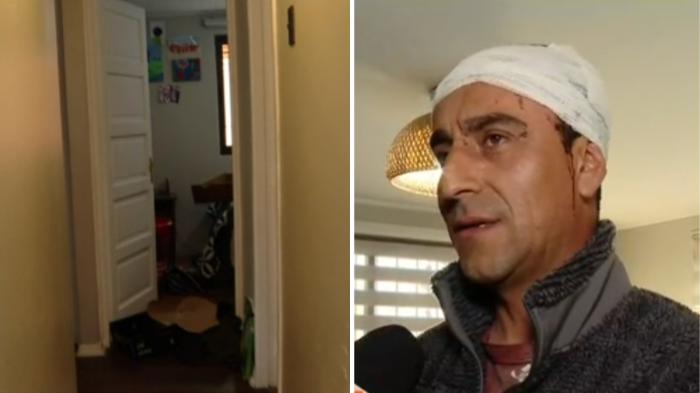 “Te pasa la vida por los ojos”: El relato del padre golpeado en turbazo con sus hijos en La Cisterna