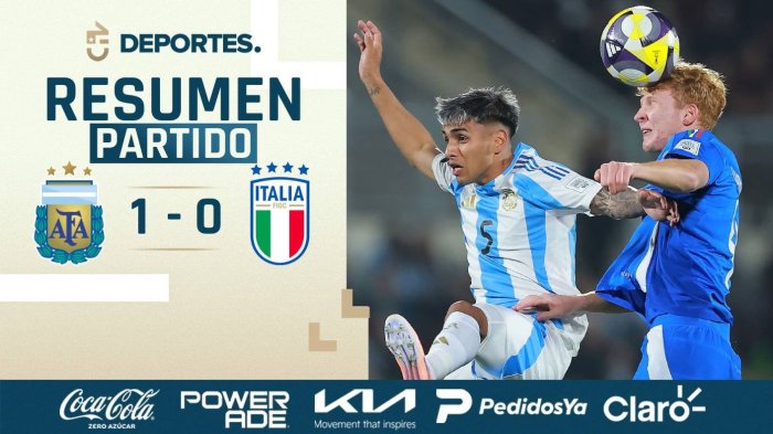 Argentina vs Italia | Goles, resumen y compacto del partido