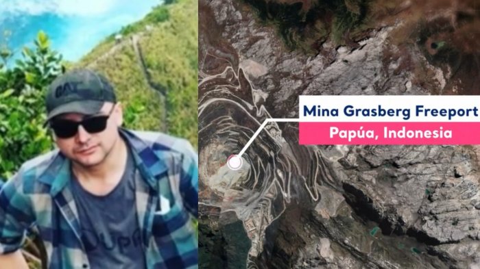 Ingeniero chileno está desaparecido tras derrumbe en mina en Indonesia