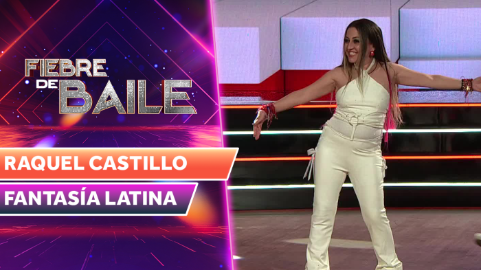 VIDEO | Raquel Castillo fue Christina Aguilera en su primera presentación en Fiebre de Baile
