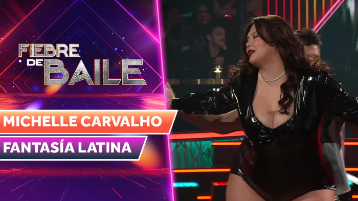 “¡Yo soy así!”: El potente mensaje que dejó Michelle Carvalho en su debut en Fiebre de Baile