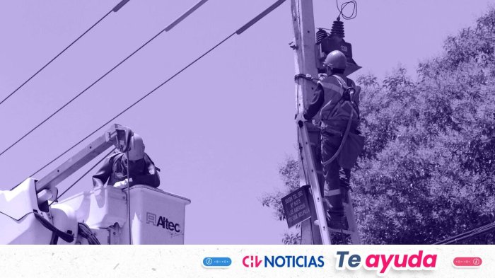 Enel advierte corte de luz en 7 comunas de Santiago para el lunes 6 de octubre
