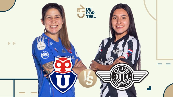U. de Chile vs Libertad: Hora y dónde ver EN VIVO partido por Copa Libertadores Femenina