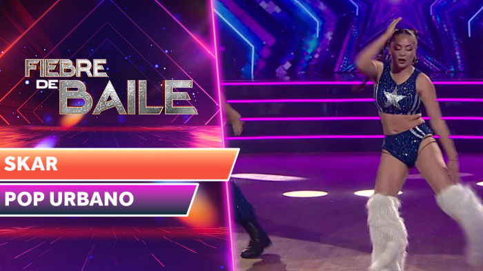 Skar deslumbró al ritmo del pop urbano en Fiebre de Baile: Mira ACÁ su debut