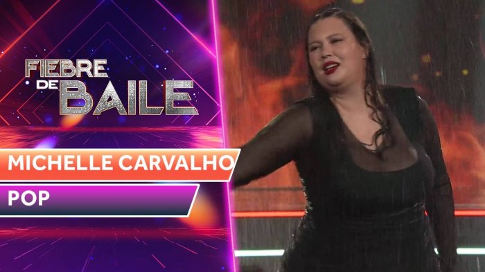 ¡Encendió la pista! Michelle Carvalho sorprendió bajo la lluvia en Fiebre de Baile