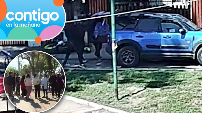 Vecinos protestan por violentos turbazos en Conchalí: Robo a jardín infantil desató absoluta indignación