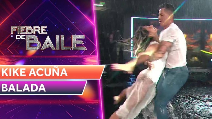 ¡AL RITMO DE LUIS MIGUEL! Kike Acuña se robó las miradas con su danza bajo la lluvia en Fiebre de Baile