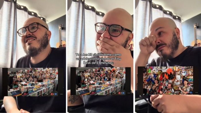 Comediante venezolano lloró con Tiny Desk de 31 Minutos y se hizo viral: “Volví a los 13 años”