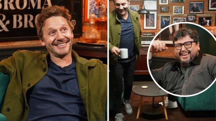 ¡Se la dejó botando! Luis Slimming descolocó a Benjamín Vicuña con ácida broma en plena entrevista