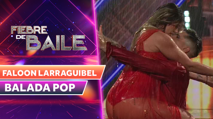 VIDEO | ¡Lo dejó todo en la pista! Faloon Larraguibel trajo la magia de Chayanne a Fiebre de Baile