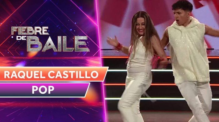 ¡NO HUBO FALSAS ESPERANZAS! Raquel Castillo hizo disfrutar a todos con su danza en Fiebre de Baile