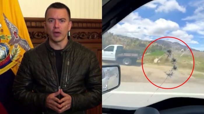 VIDEO | Así fue el ataque al presidente de Ecuador: Gobierno de ese país denunció “intento de asesinato”