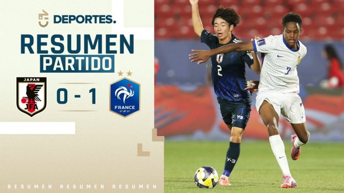 Japón vs Francia | Goles, resumen y compacto del partido