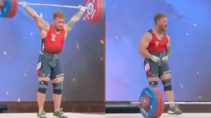 Orgullo: Arley Méndez brilla y obtiene plata en el Mundial de Halterofilia