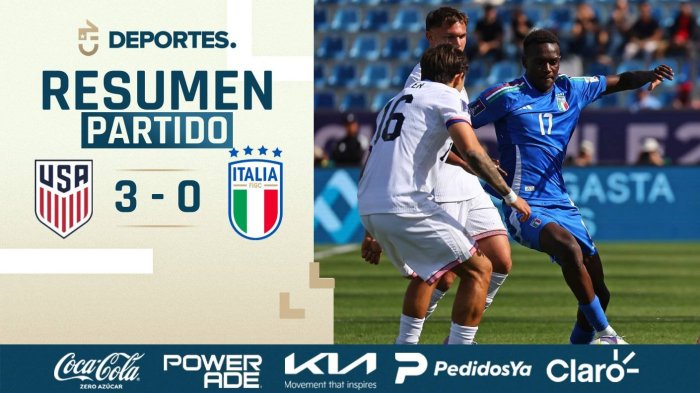 Estados Unidos vs Italia | Goles, resumen y compacto del partido