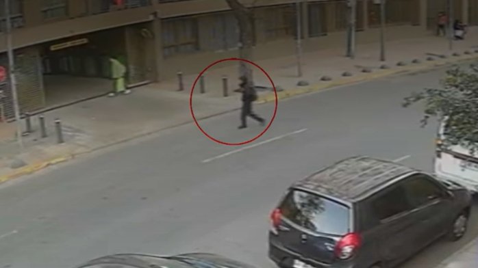 Cámaras de seguridad captaron recorrido de niño perdido en Estación Central