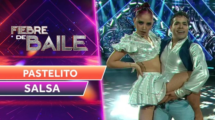 VIDEO | Pastelito sacó sus mejores pasos de salsa al ritmo de Marc Anthony en Fiebre de Baile