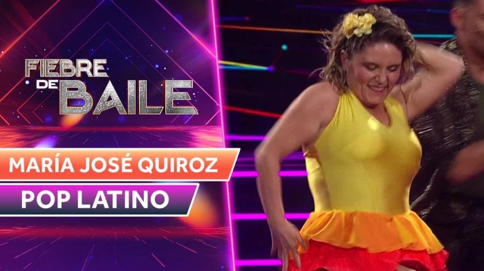 ¡MUJER LATINA! María José Quiroz lo dejó todo con prendida performance en Fiebre de Baile