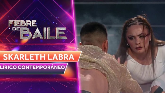 ¡AL RITMO DE KIDD VOODOO! La eufórica presentación de Skarleth Labra en Fiebre de Baile