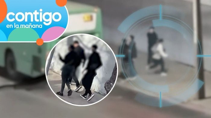 No tendrían más de 12 años: Menores roban a la salida del Metro y en paraderos del Barrio Franklin