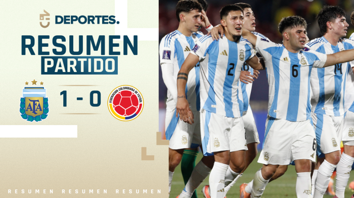 Argentina vs Colombia | Goles, resumen y compacto del partido