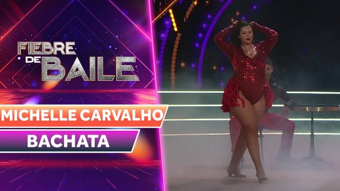 ¡UN, DOS, TRES! Revive acá la cautivadora bachata de Michelle Carvalho en Fiebre de Baile
