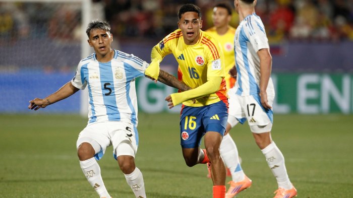 Argentina fue más efectivo y se quedó con un caliente duelo ante Colombia para ser finalista del Mundial Sub 20