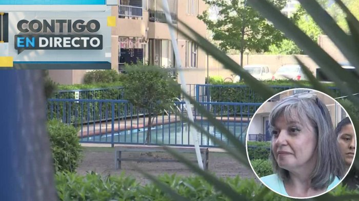 Vecinos acusan a administradora en La Cisterna: Denuncian que transformaron estacionamiento en quincho