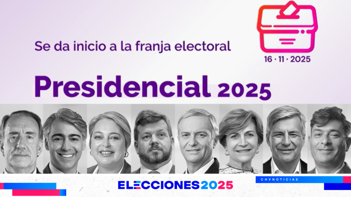VIDEO | Revisa acá completa la primera franja electoral de los candidatos a la presidencia 2025