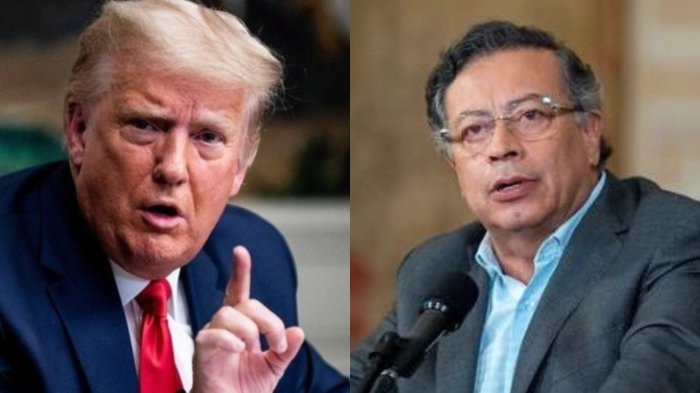 Trump acusa a Petro de ser “un líder del narcotráfico” y pone fin a ayuda financiera hacia Colombia