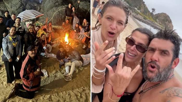 “Siempre estando aquí presente”: Carolina Arregui y su familia realizaron ceremonia a Roy Sothers