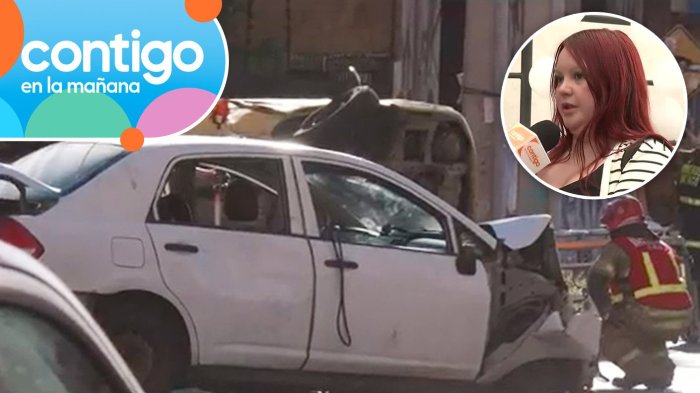 Habla madre de niña que viajaba en furgón escolar accidentado en Recoleta: “Fue muy angustiante”