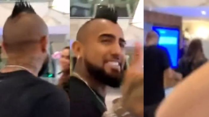 Hasta con saludo: Arturo Vidal protagoniza inesperado momento al aparecer en programa argentino