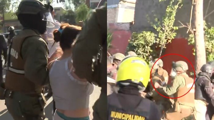 Animita de “santo de los ladrones de autos”: Así fue la violenta agresión con piedras a carabineros