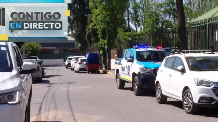 Comunidad escolar preocupada por delincuentes que ingresaron a colegio durante persecución en La Pintana