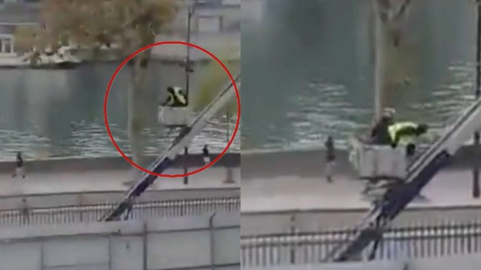 Surge video clave que aclara cómo fue el robo en el Museo del Louvre