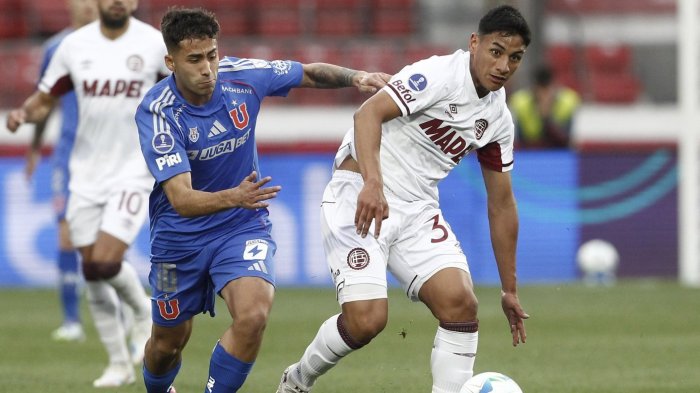 Universidad de Chile consiguió un agónico empate ante Lanús y dejó la llave abierta en Copa Sudamericana