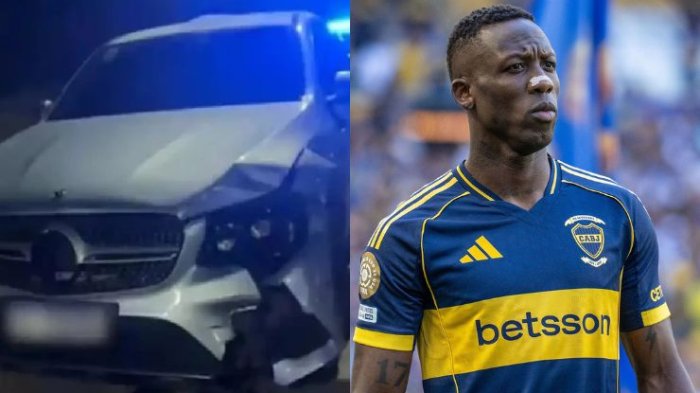 Divulgado en redes sociales: Acusan a jugador de Boca de fugarse tras causar grave choque