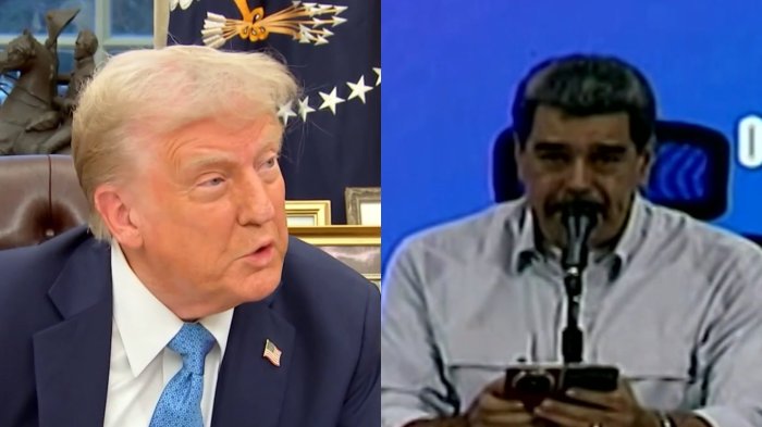 Trump dice que “pronto” habrá operaciones en Venezuela y Maduro responde: “Not war, yes peace”